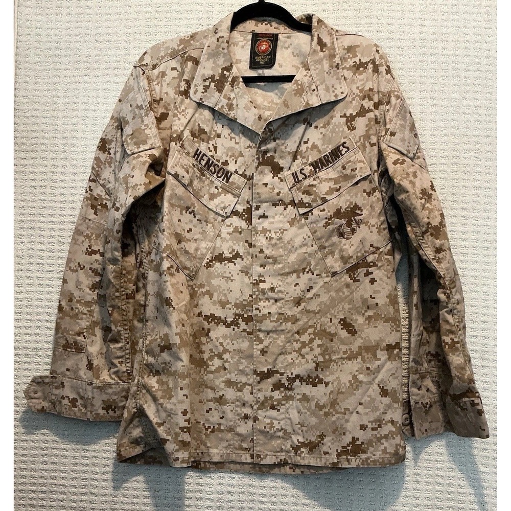American Apparel USMC Arid Desert Camo MARPAT M 8425 01 527 1521 Shirt Insect